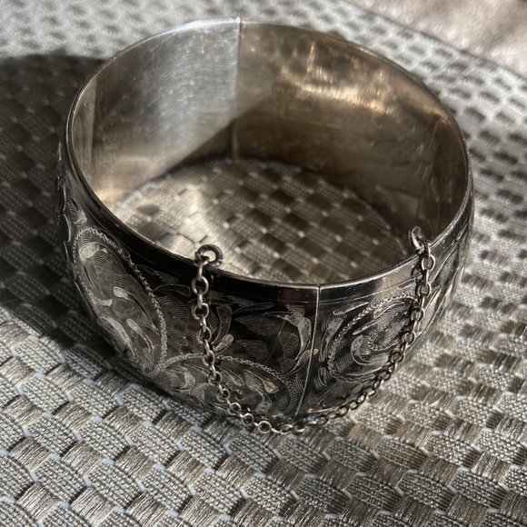 Forstner sterling cuff - Picture 2 of 7